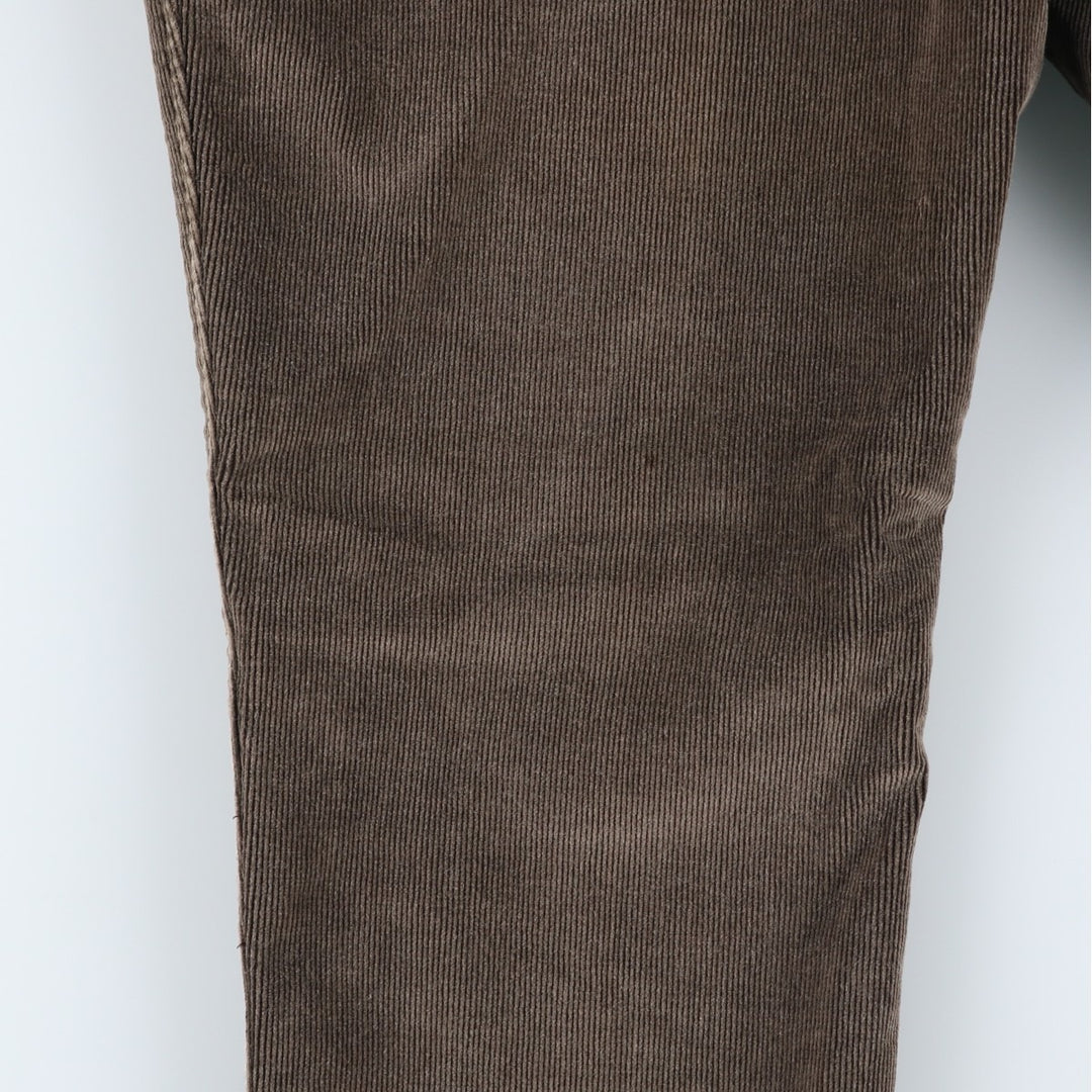 90'S J.Crew corduroy pants, men's size W32, vintage cotton Khaki type Vintage Second Hand