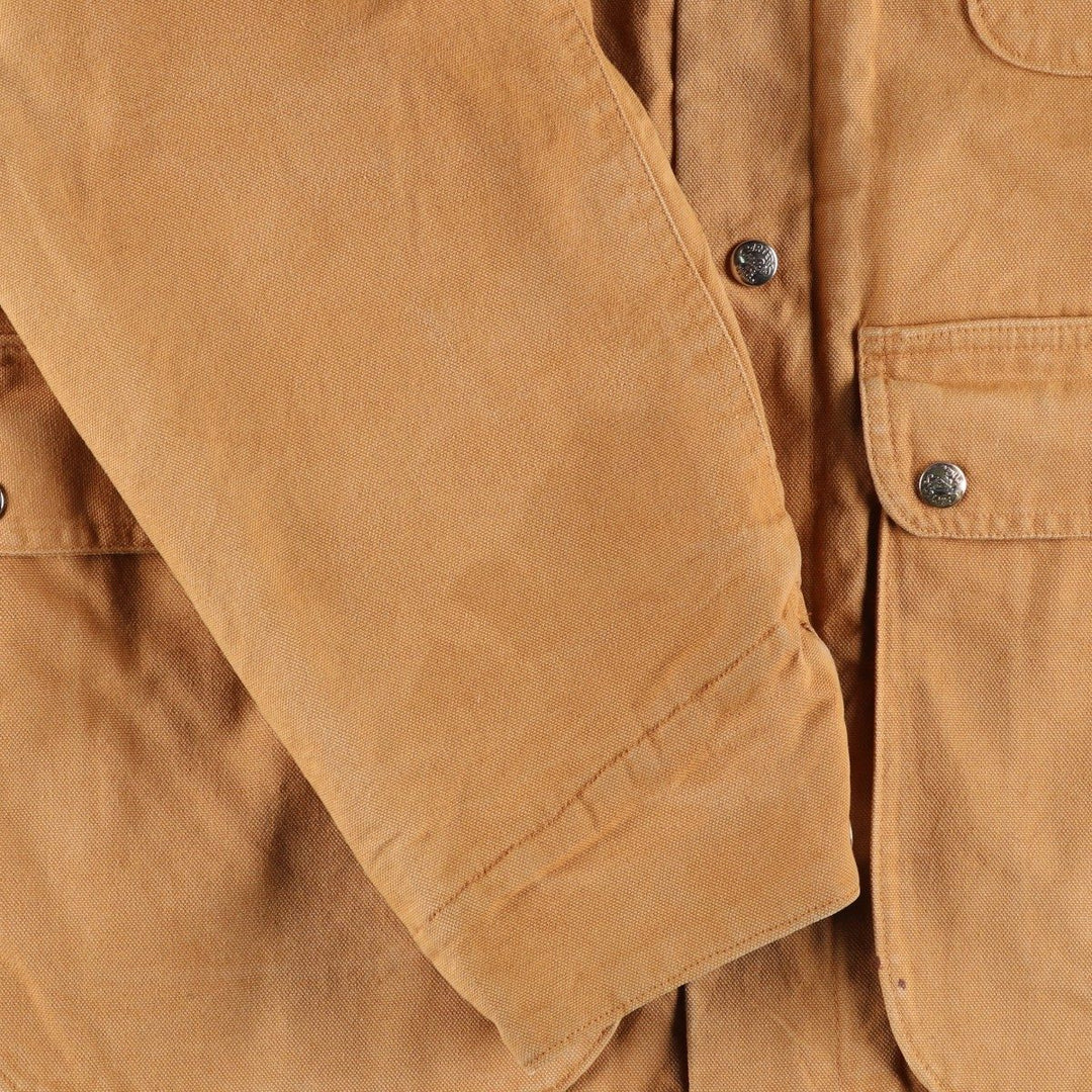Vintage 70s-80'S Carter's Duck Coverall, Made in USA, Men's XL cotton ocher yellow type Vintage Second Hand