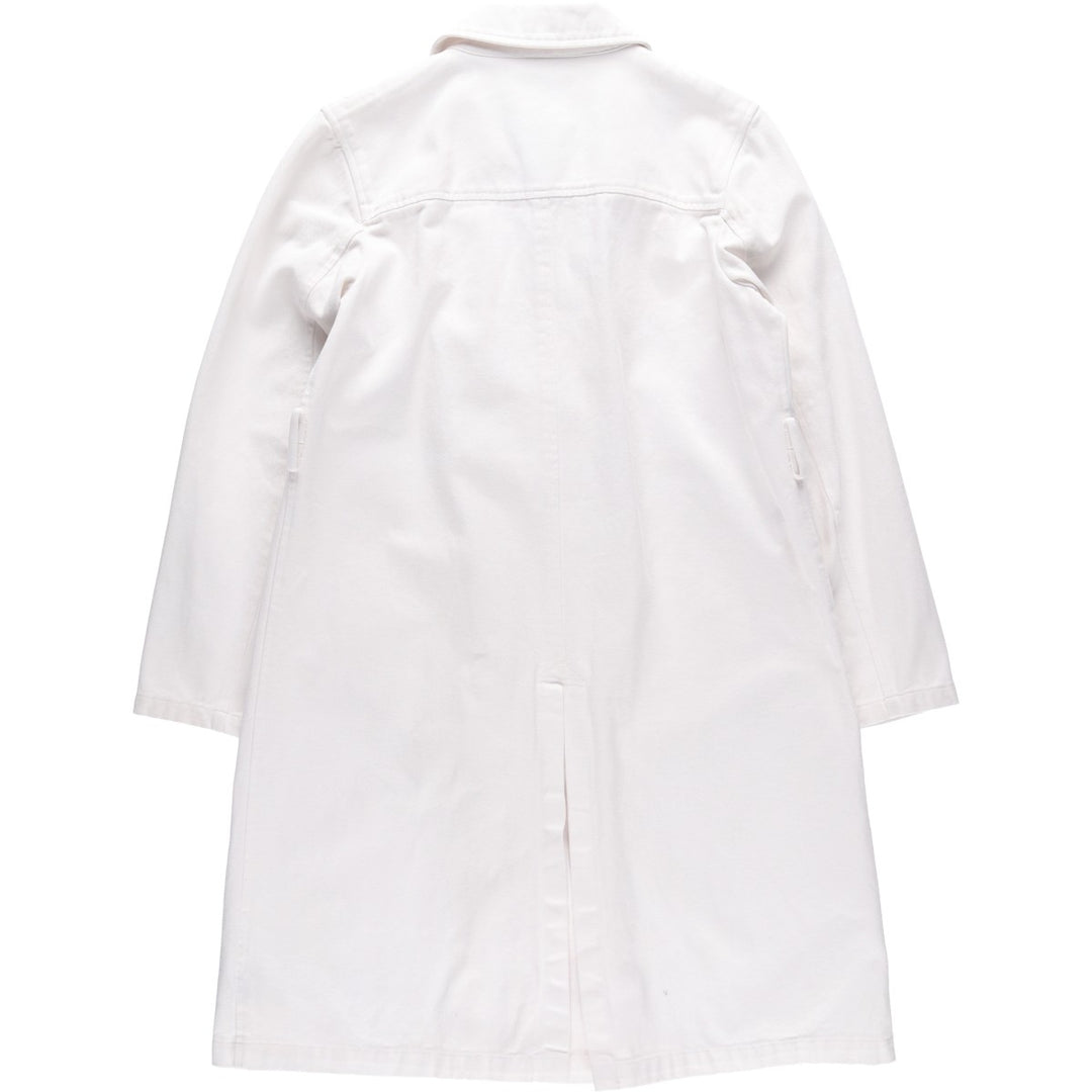 2000'S Ralph Lauren Polo Jeans Company denim coat, women's size XL cotton white type Vintage Second Hand