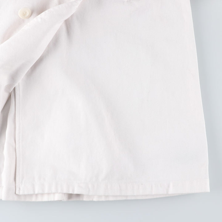 2000'S Ralph Lauren Polo Jeans Company denim coat, women's size XL cotton white type Vintage Second Hand