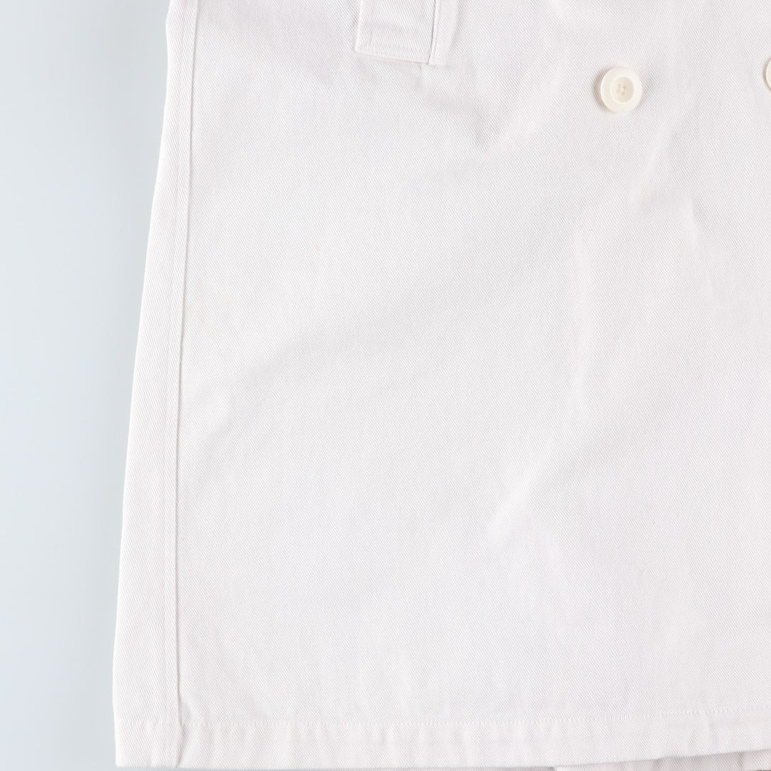 2000'S Ralph Lauren Polo Jeans Company denim coat, women's size XL cotton white type Vintage Second Hand