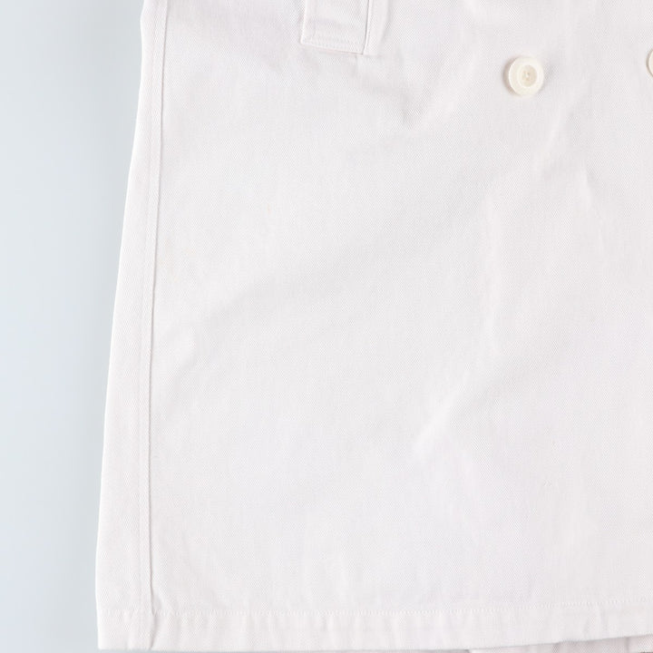 2000'S Ralph Lauren Polo Jeans Company denim coat, women's size XL cotton white type Vintage Second Hand