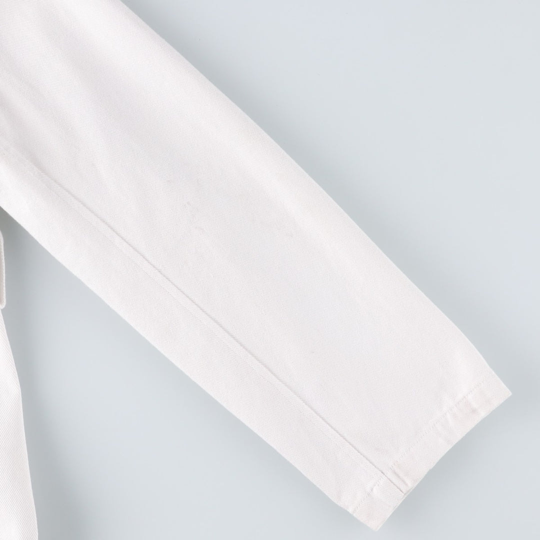 2000'S Ralph Lauren Polo Jeans Company denim coat, women's size XL cotton white type Vintage Second Hand