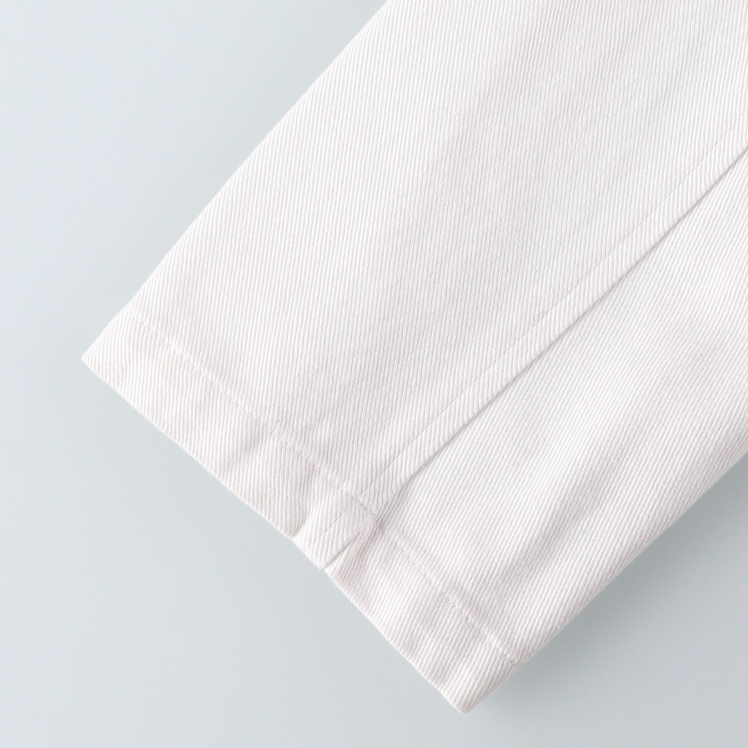 2000'S Ralph Lauren Polo Jeans Company denim coat, women's size XL cotton white type Vintage Second Hand