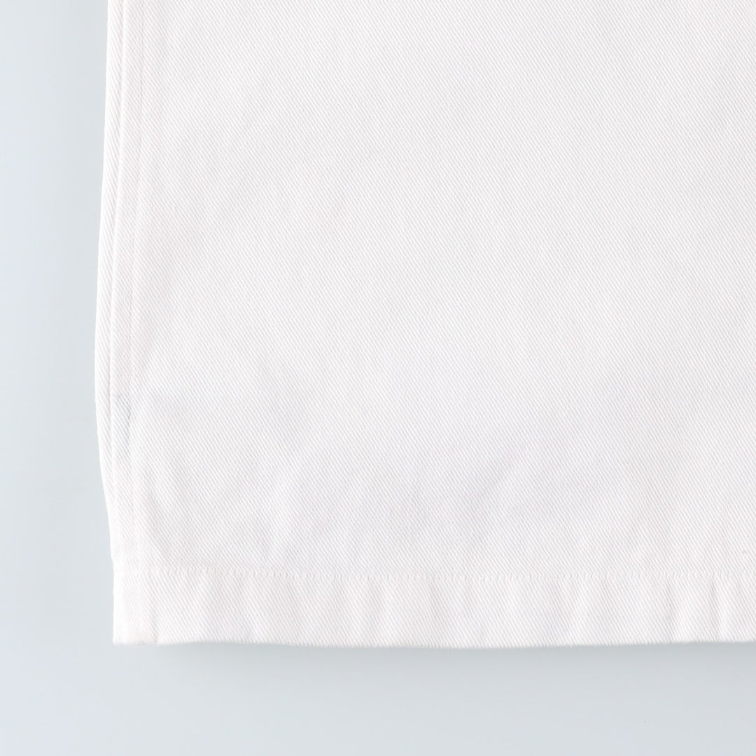 2000'S Ralph Lauren Polo Jeans Company denim coat, women's size XL cotton white type Vintage Second Hand