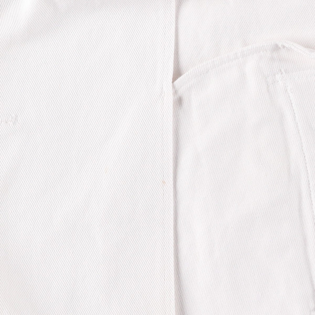 2000'S Ralph Lauren Polo Jeans Company denim coat, women's size XL cotton white type Vintage Second Hand