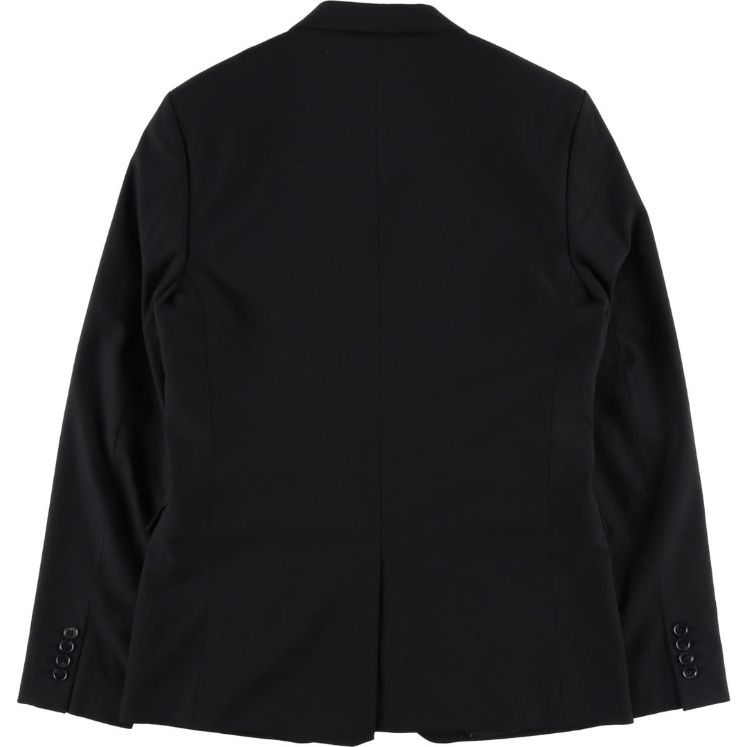 Calvin Klein tailored jacket, men's size S polyester black type Vintage Second Hand