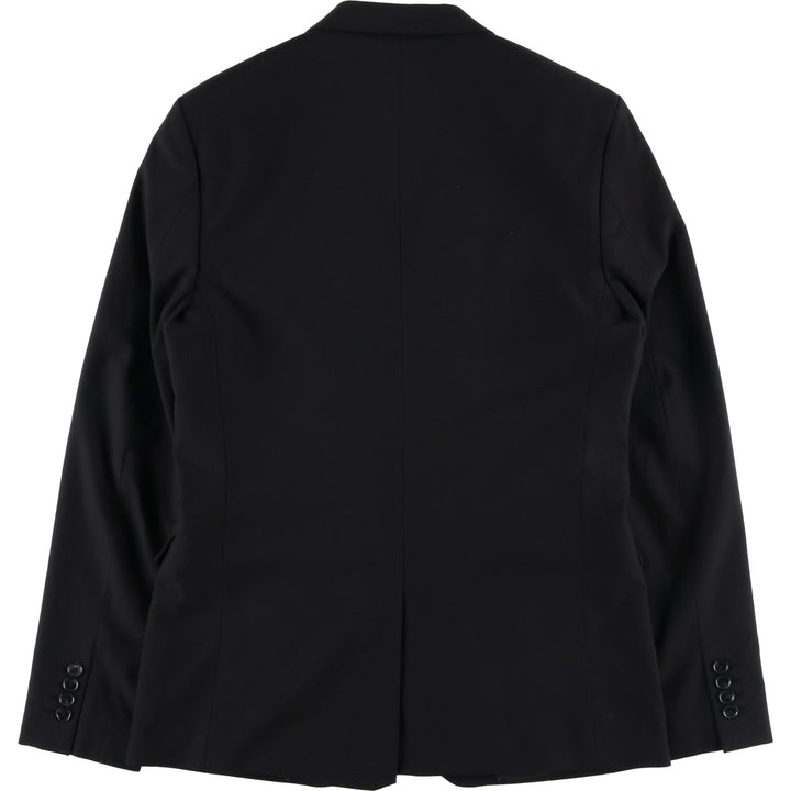 Calvin Klein tailored jacket, men's size S polyester black type Vintage Second Hand