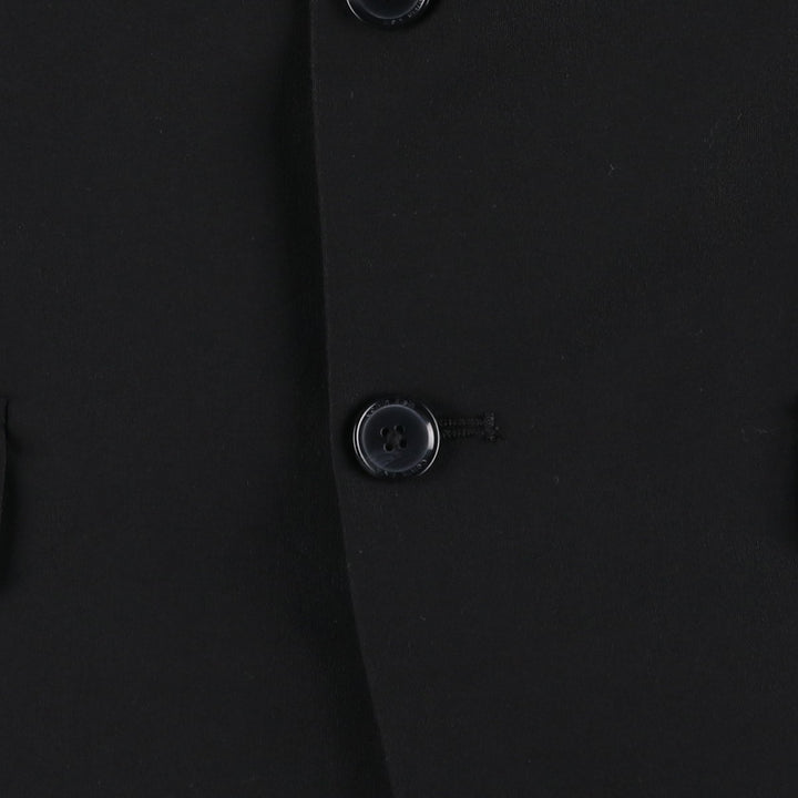 Calvin Klein tailored jacket, men's size S polyester black type Vintage Second Hand