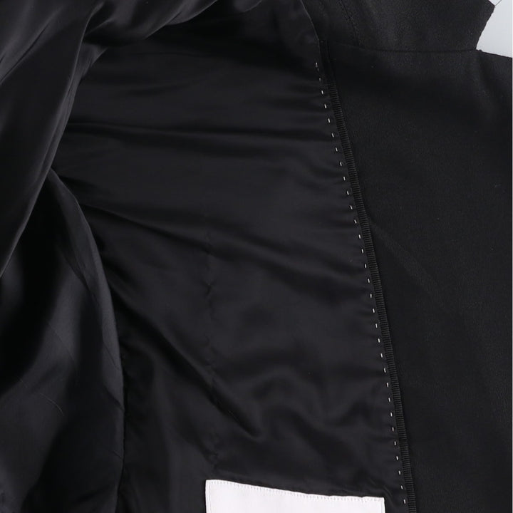 Calvin Klein tailored jacket, men's size S polyester black type Vintage Second Hand