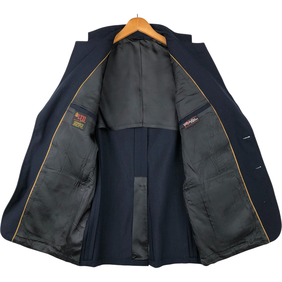 LTD Navy Blazer, Tailored Jacket, Made in USA, Men's Size Medium unclear navy blue type Vintage Second Hand