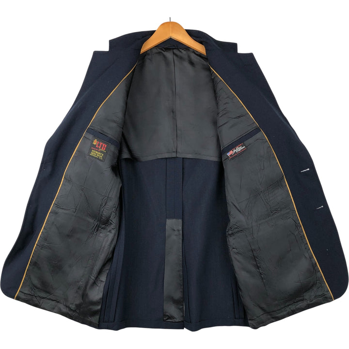 LTD Navy Blazer, Tailored Jacket, Made in USA, Men's Size Medium unclear navy blue type Vintage Second Hand