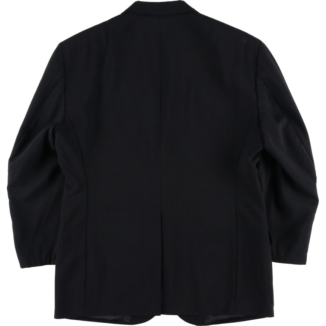 Stafford STAFFORD blazer, tailored jacket, made in USA, men's size M wool black type Vintage Second Hand