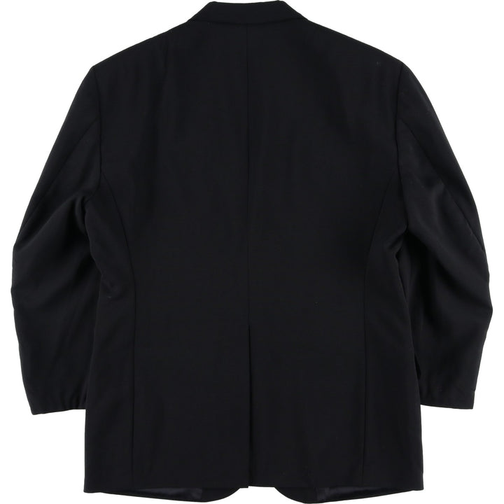 Stafford STAFFORD blazer, tailored jacket, made in USA, men's size M wool black type Vintage Second Hand