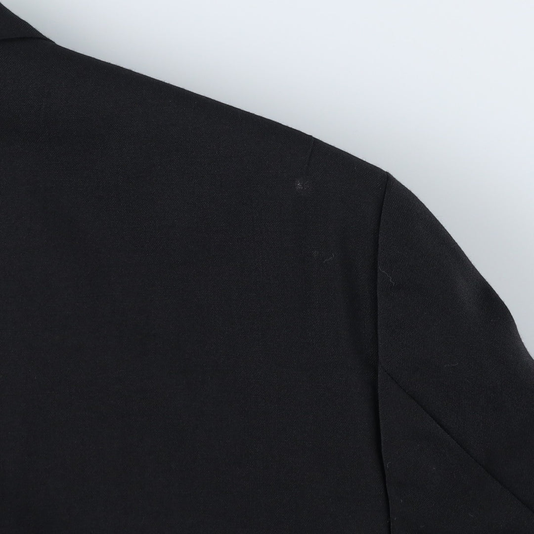 Stafford STAFFORD blazer, tailored jacket, made in USA, men's size M wool black type Vintage Second Hand
