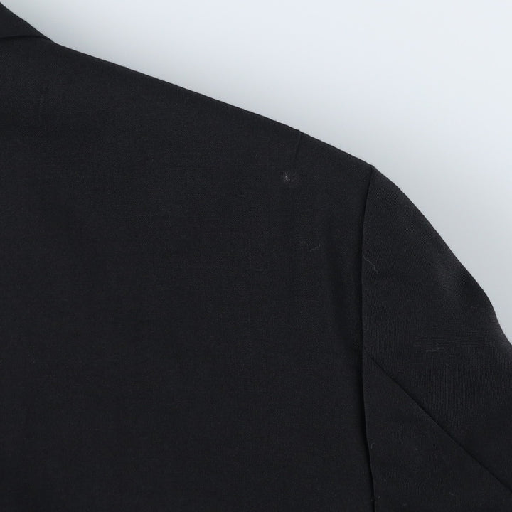 Stafford STAFFORD blazer, tailored jacket, made in USA, men's size M wool black type Vintage Second Hand