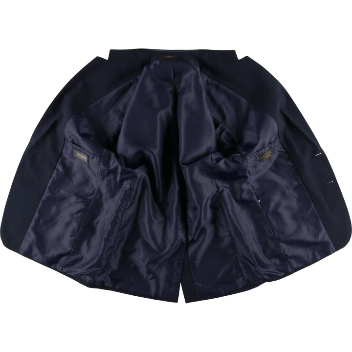 Haggar Navy Blazer, Tailored Jacket, Made in USA, Men's Size Medium unclear navy blue type Vintage Second Hand
