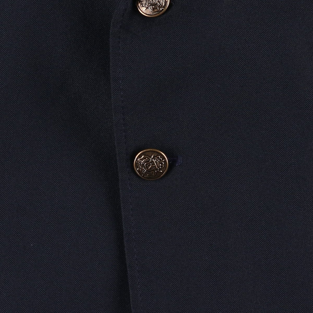 Haggar Navy Blazer, Tailored Jacket, Made in USA, Men's Size Medium unclear navy blue type Vintage Second Hand