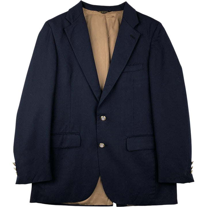 Charter Club CHARTER CLUB CLUB ROOM Navy Blazer Tailored Jacket Men's Size M wool navy blue type Vintage Second Hand