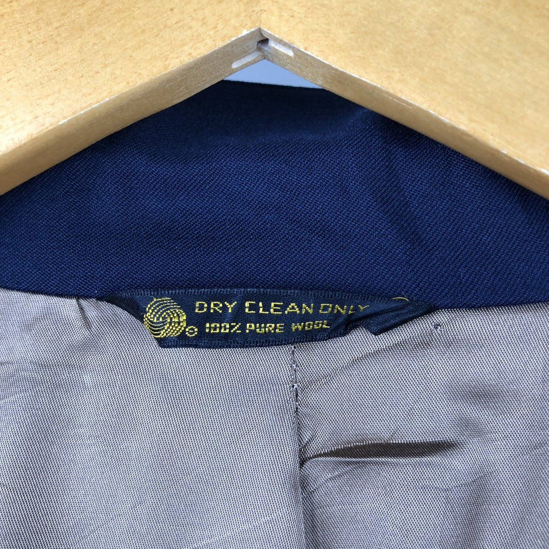 Charter Club CHARTER CLUB CLUB ROOM Navy Blazer Tailored Jacket Men's Size M wool navy blue type Vintage Second Hand