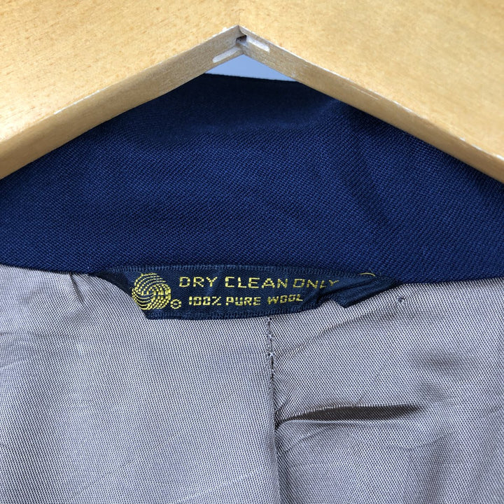 Charter Club CHARTER CLUB CLUB ROOM Navy Blazer Tailored Jacket Men's Size M wool navy blue type Vintage Second Hand