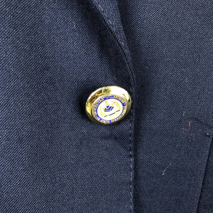 Charter Club CHARTER CLUB CLUB ROOM Navy Blazer Tailored Jacket Men's Size M wool navy blue type Vintage Second Hand