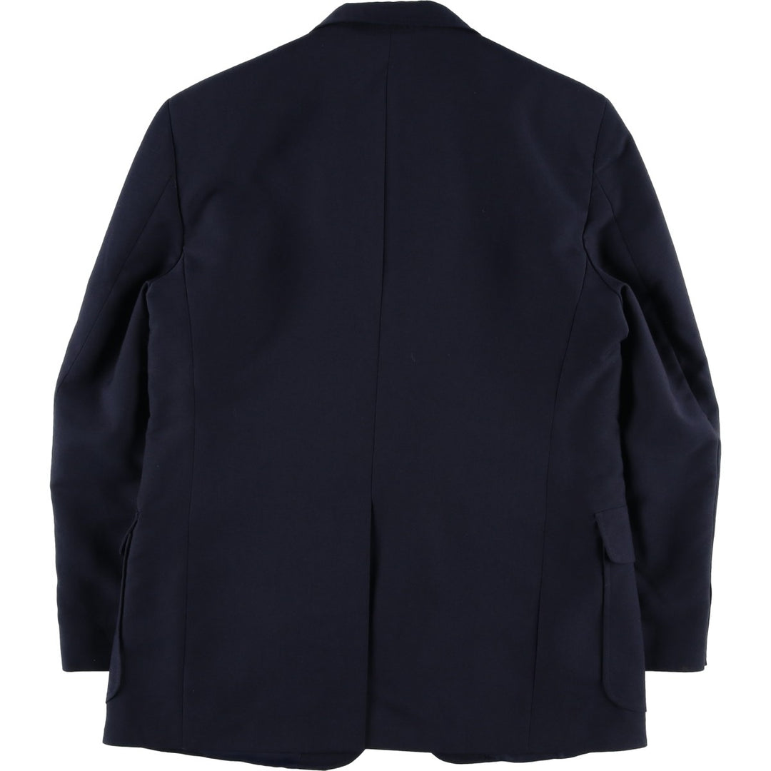 Haggar Navy Blazer, Tailored Jacket, Made in USA, Men's Size L unclear navy blue type Vintage Second Hand