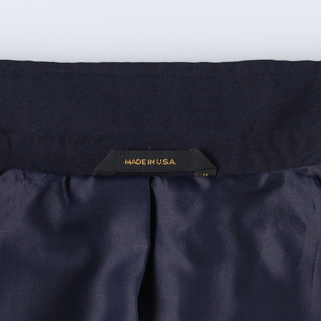 Haggar Navy Blazer, Tailored Jacket, Made in USA, Men's Size L unclear navy blue type Vintage Second Hand