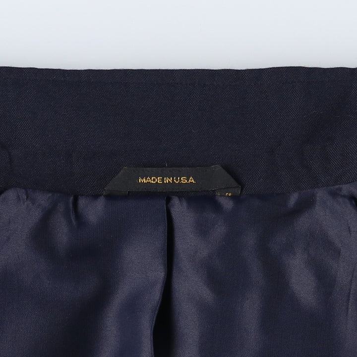 Haggar Navy Blazer, Tailored Jacket, Made in USA, Men's Size L unclear navy blue type Vintage Second Hand