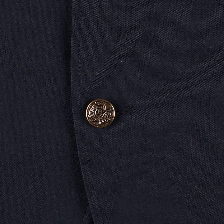Haggar Navy Blazer, Tailored Jacket, Made in USA, Men's Size L unclear navy blue type Vintage Second Hand