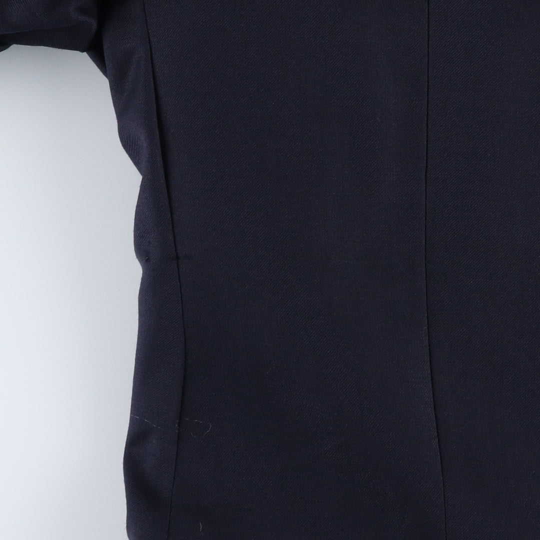 Ralph Lauren LAUREN Navy blazer, tailored jacket, men's size L wool navy blue type Vintage Second Hand
