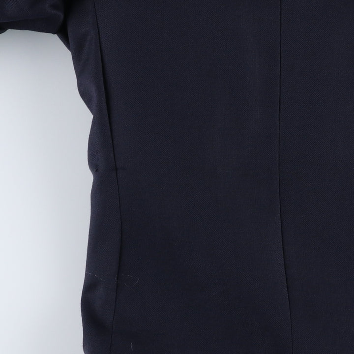 Ralph Lauren LAUREN Navy blazer, tailored jacket, men's size L wool navy blue type Vintage Second Hand