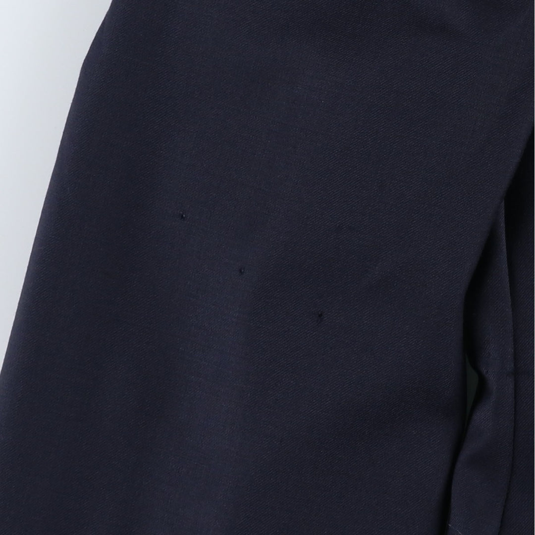 Ralph Lauren LAUREN Navy blazer, tailored jacket, men's size L wool navy blue type Vintage Second Hand