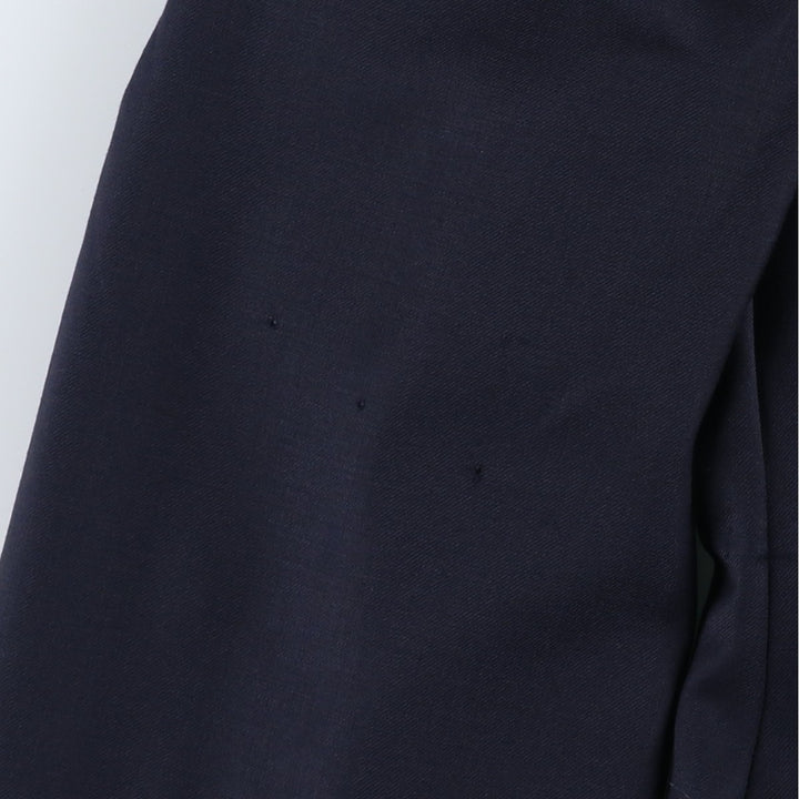 Ralph Lauren LAUREN Navy blazer, tailored jacket, men's size L wool navy blue type Vintage Second Hand