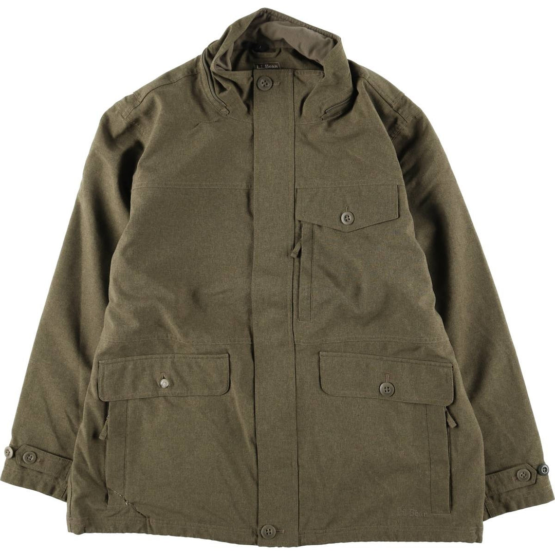 LLBean Mountain Jacket, Shell Jacket, Men's XL polyester Khaki type Vintage Second Hand