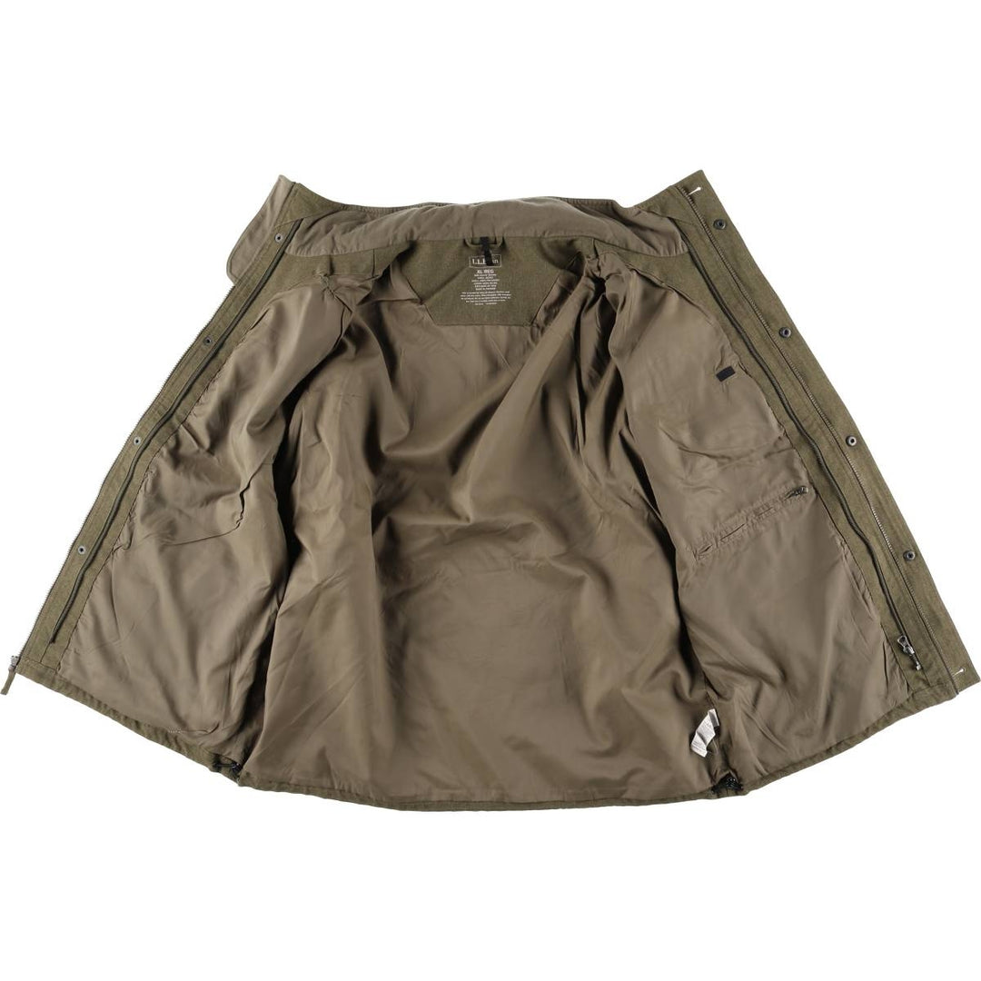 LLBean Mountain Jacket, Shell Jacket, Men's XL polyester Khaki type Vintage Second Hand