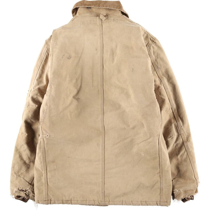 Carhartt Traditional Padded Duck Work Jacket, Men's Size L unclear ocher yellow type Vintage Second Hand