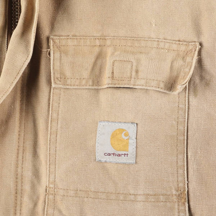 Carhartt Traditional Padded Duck Work Jacket, Men's Size L unclear ocher yellow type Vintage Second Hand