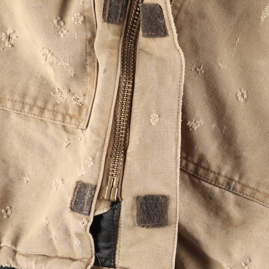 Carhartt Traditional Padded Duck Work Jacket, Men's Size L unclear ocher yellow type Vintage Second Hand