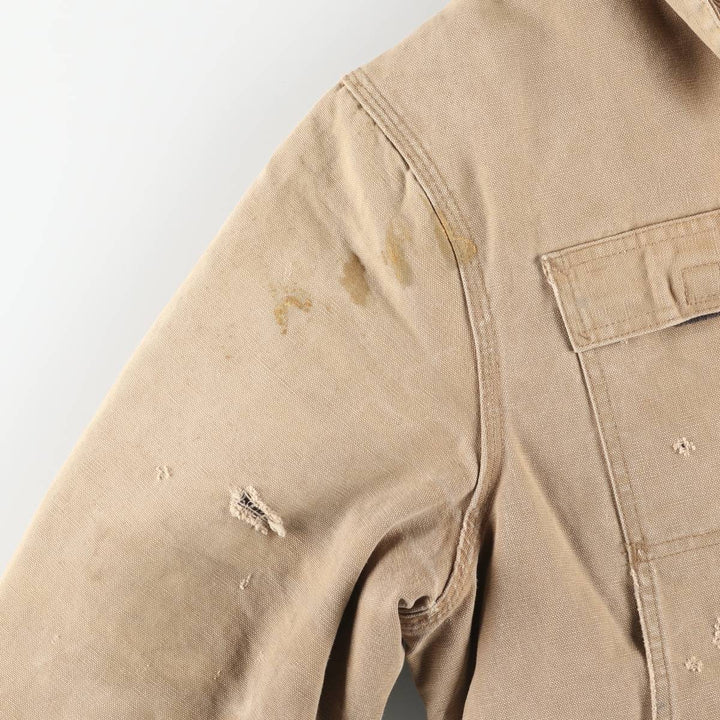 Carhartt Traditional Padded Duck Work Jacket, Men's Size L unclear ocher yellow type Vintage Second Hand
