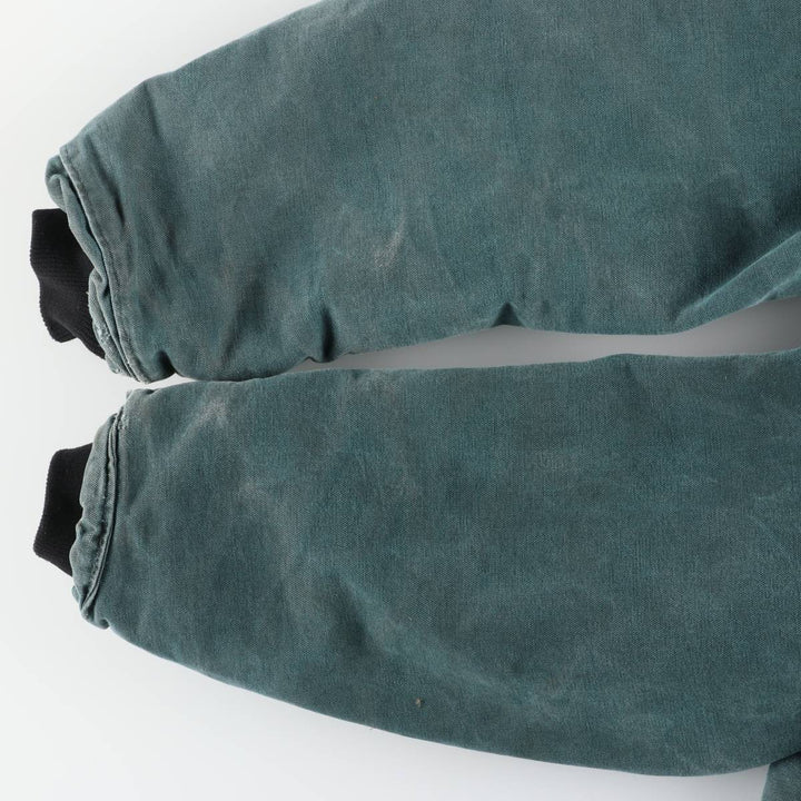 90'S Carhartt Traditional Padded Duck Work Jacket, Made in USA, Men's XXL, Vintage cotton turquoise blue Vintage Second Hand