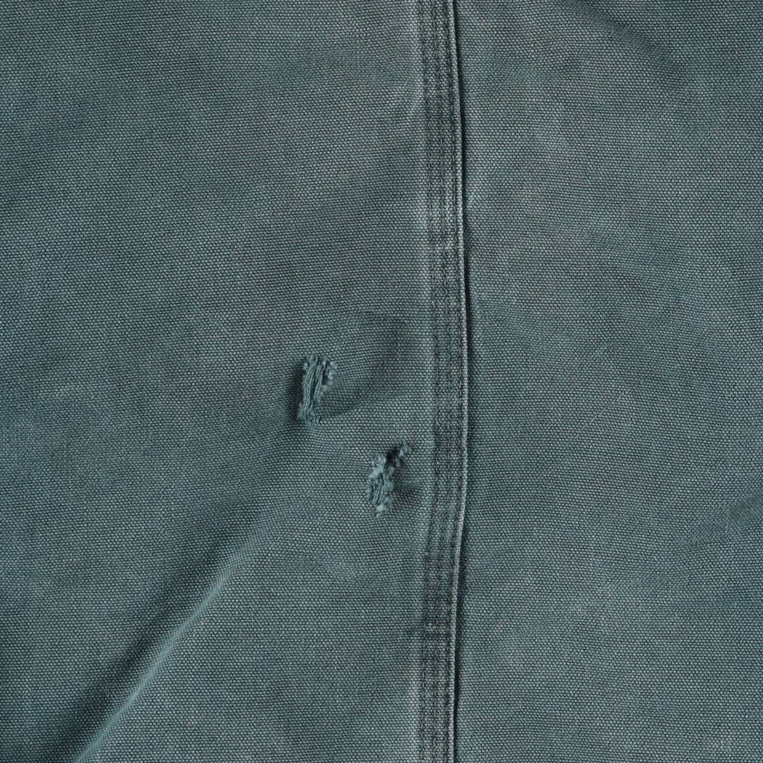90'S Carhartt Traditional Padded Duck Work Jacket, Made in USA, Men's XXL, Vintage cotton turquoise blue Vintage Second Hand