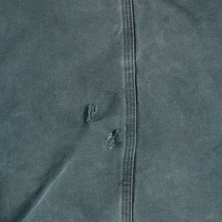 90'S Carhartt Traditional Padded Duck Work Jacket, Made in USA, Men's XXL, Vintage cotton turquoise blue Vintage Second Hand