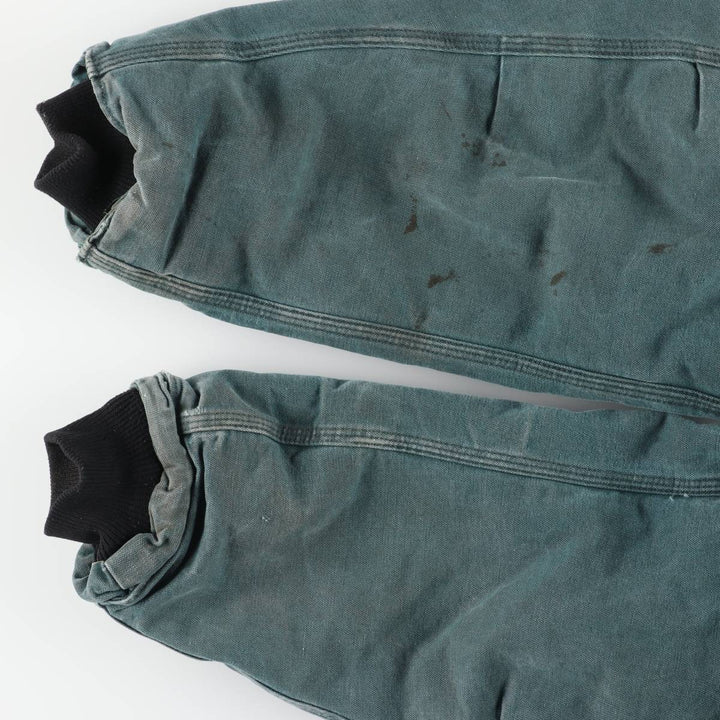 90'S Carhartt Traditional Padded Duck Work Jacket, Made in USA, Men's XXL, Vintage cotton turquoise blue Vintage Second Hand