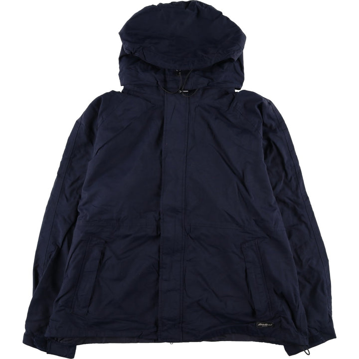 Eddie Bauer Mountain Parka Shell Jacket, Men's XXL Nylon navy blue type Vintage Second Hand