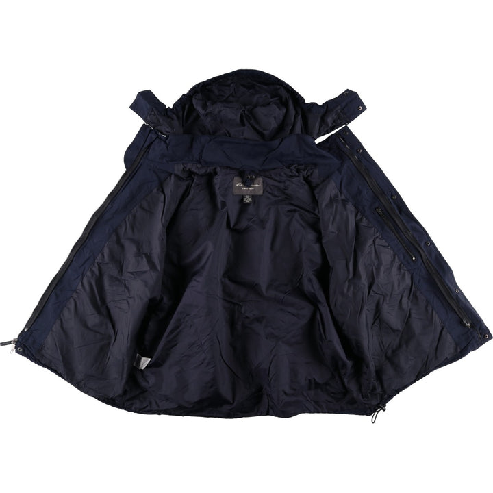 Eddie Bauer Mountain Parka Shell Jacket, Men's XXL Nylon navy blue type Vintage Second Hand