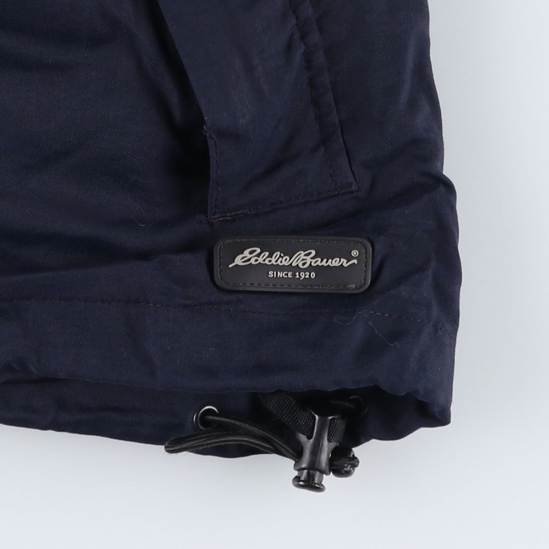 Eddie Bauer Mountain Parka Shell Jacket, Men's XXL Nylon navy blue type Vintage Second Hand