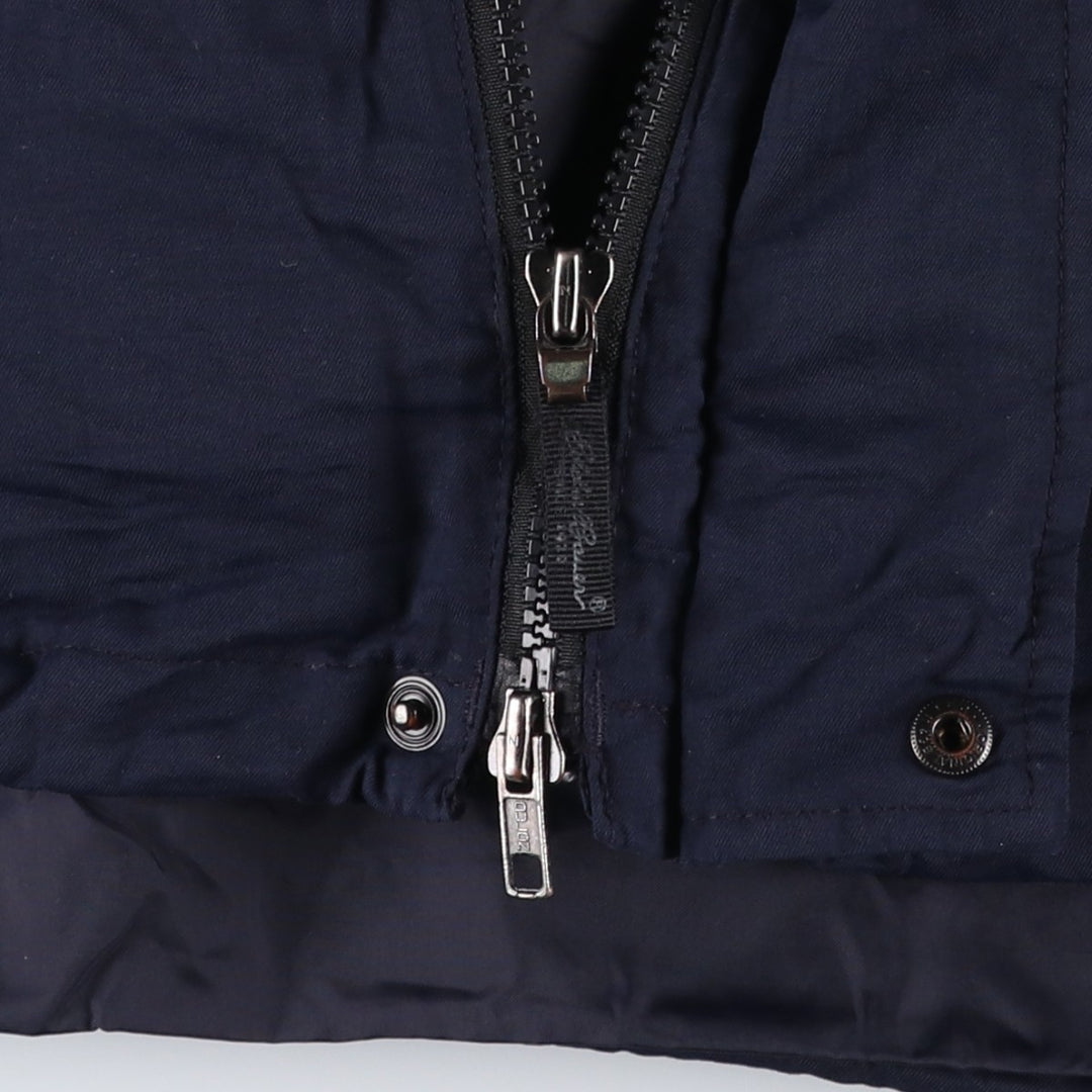 Eddie Bauer Mountain Parka Shell Jacket, Men's XXL Nylon navy blue type Vintage Second Hand