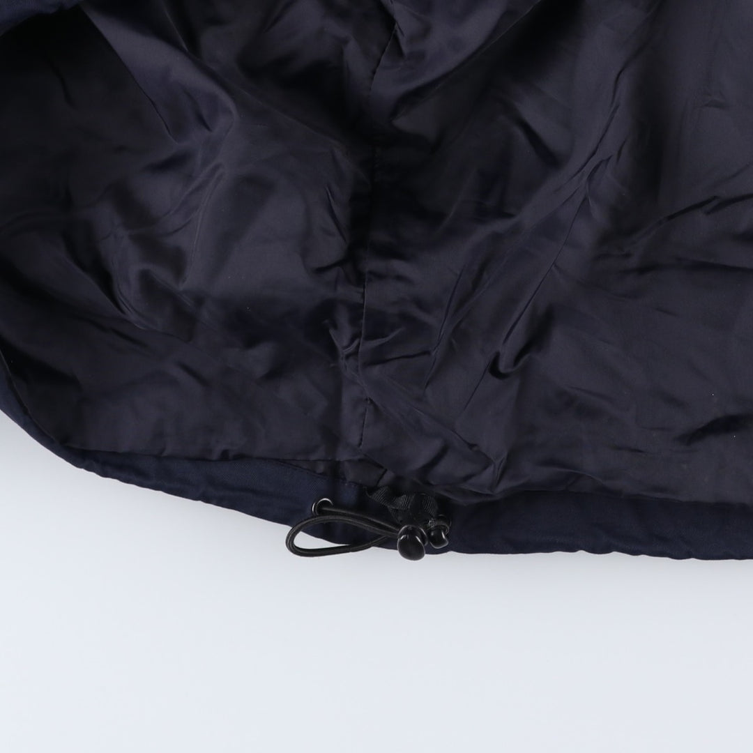 Eddie Bauer Mountain Parka Shell Jacket, Men's XXL Nylon navy blue type Vintage Second Hand