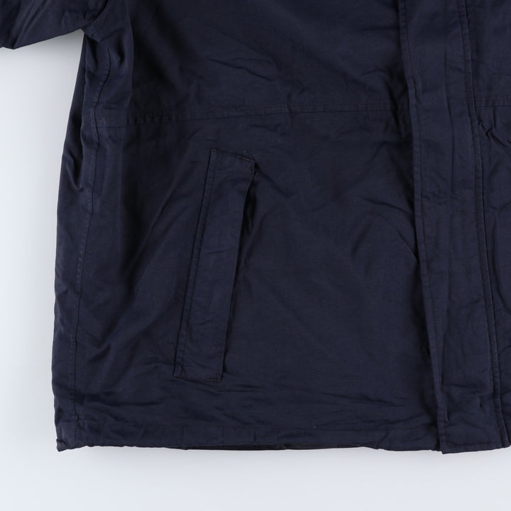 Eddie Bauer Mountain Parka Shell Jacket, Men's XXL Nylon navy blue type Vintage Second Hand